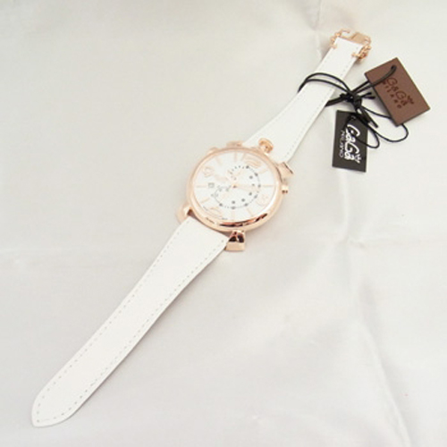 GAGA MILANO ガガミラノスーパーコピー THIN CHRONO 46MM 18ｋPGコーティング 時計 5098.01WH