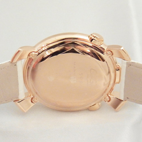 GAGA MILANO ガガミラノスーパーコピー THIN CHRONO 46MM 18ｋPGコーティング 時計 5098.01WH