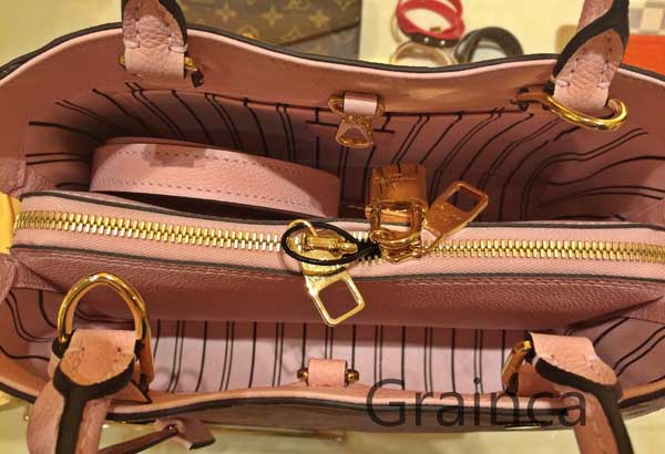 新作 Louis Vuitton ルイヴィトンバッグ スーパーコピー ★最新色 モンテーニュBB ROSE BALLERINE★2WAY M41199