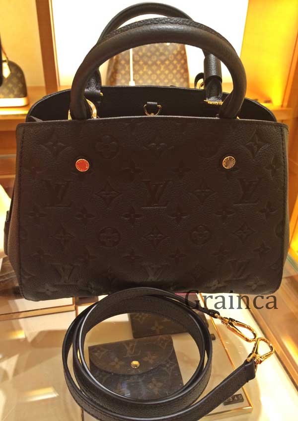 新作 Louis Vuitton ルイヴィトンバッグ スーパーコピー ★最新作 モンテーニュBB   ブラック★2WAY M41053