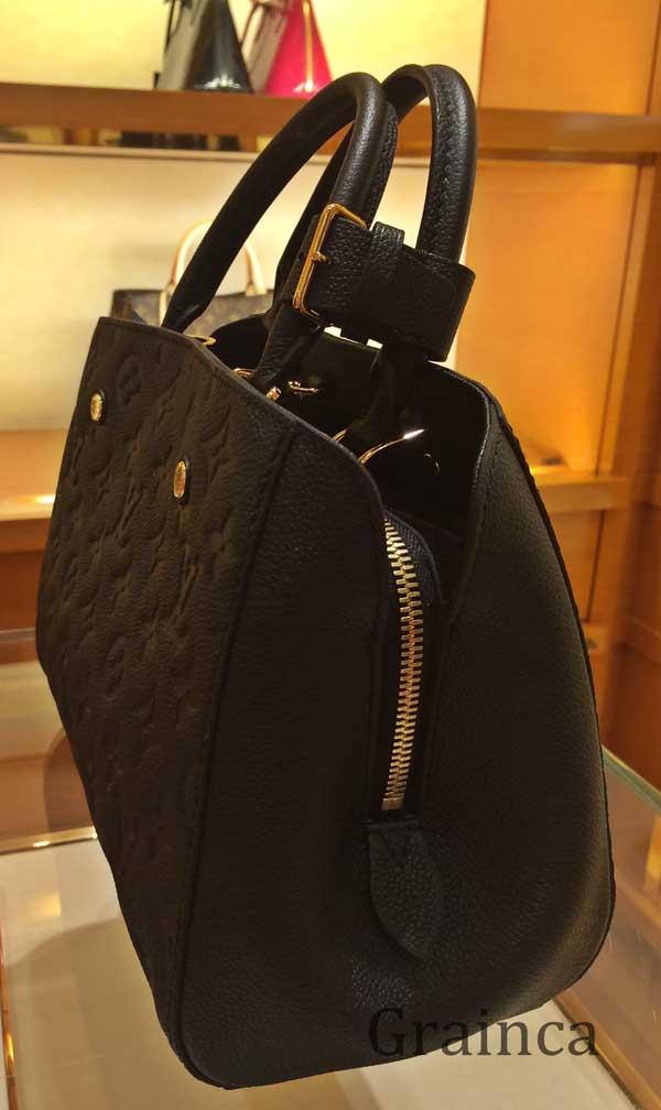新作 Louis Vuitton ルイヴィトンバッグ スーパーコピー ★最新作 モンテーニュBB   ブラック★2WAY M41053