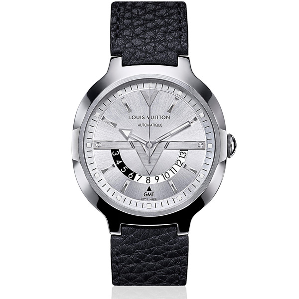 ルイヴィトンスーパーコピー  ヴォヤジャー オトマティック GMT オールシルバー Q7D340