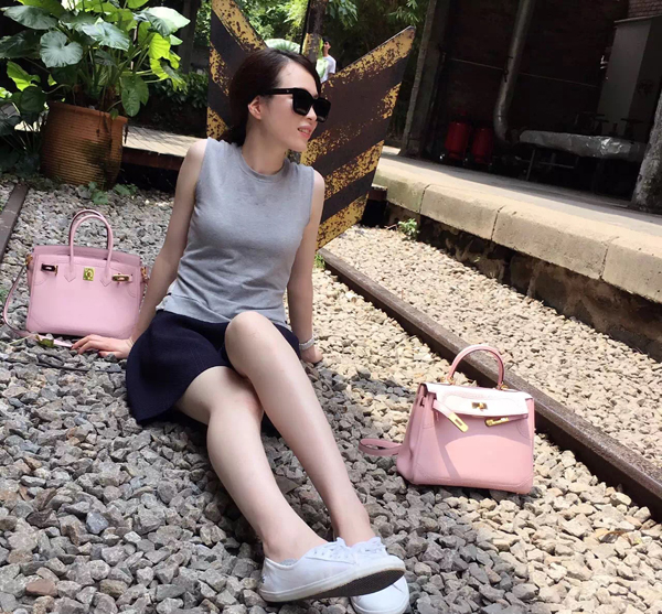 エルメスケリー コピー HERMES ギリーズ 28cm Kelly 内縫 エプソン ローズコンフェッティ