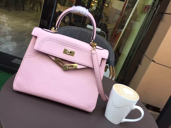 エルメスケリー コピー HERMES ギリーズ 28cm Kelly 内縫 エプソン ローズコンフェッティ