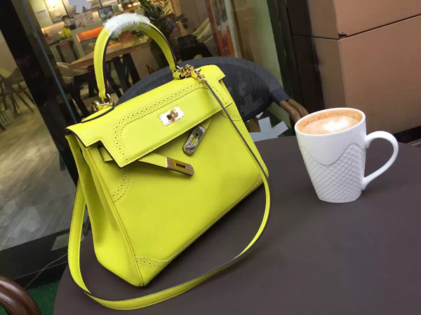 エルメスケリー コピー HERMES ギリーズ 28cm Kelly 内縫 エプソン ローズコンフェッティ