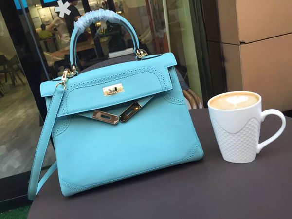 エルメスケリー コピーHERMES ギリーズ 28cm Kelly 内縫 エプソン ローズコンフェッティ