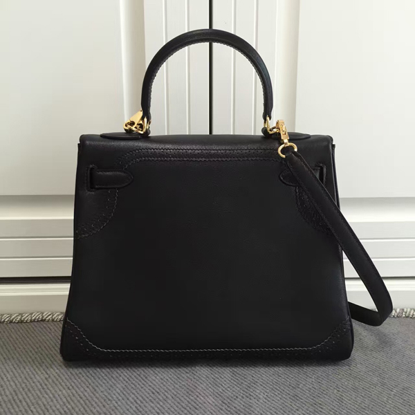 エルメスケリー コピー 28cm HERMES 内縫い パラダイス ハンドバッグ ヴォースイフト レザー Q刻印