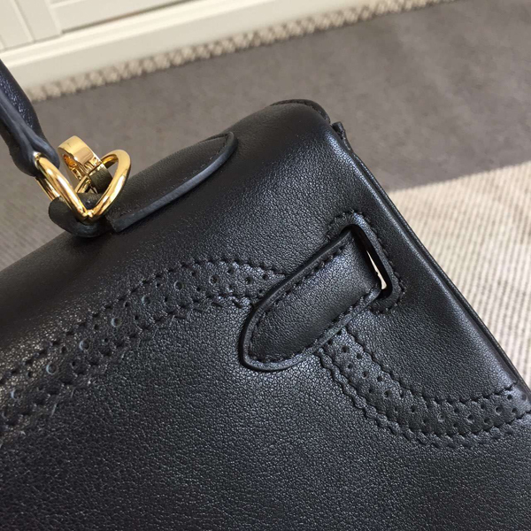 エルメスケリー コピー 28cm HERMES 内縫い パラダイス ハンドバッグ ヴォースイフト レザー Q刻印