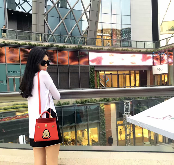 エルメスケリー コピー HERMES 20cm Kelly 内縫 エプソン ローズコンフェッティ Red