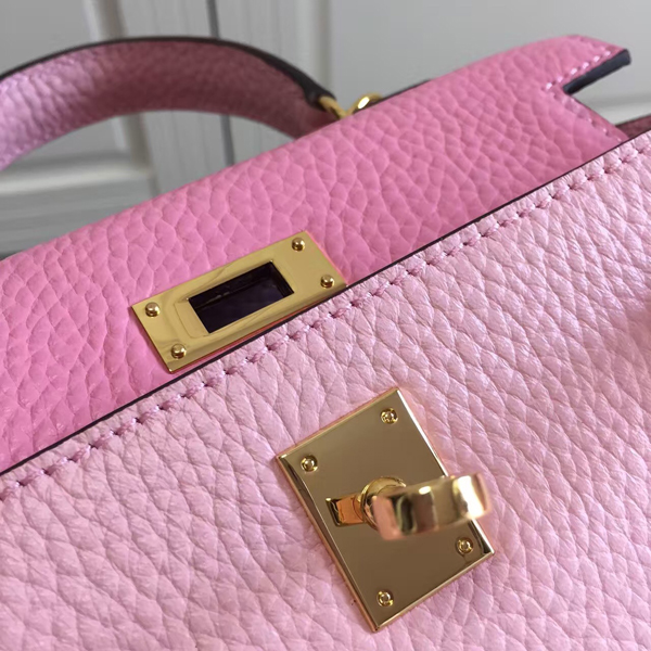 エルメスケリー コピー 22cm HERMES ハンドバッグ トゴ Ｒ刻印 内縫い ゴールド金具