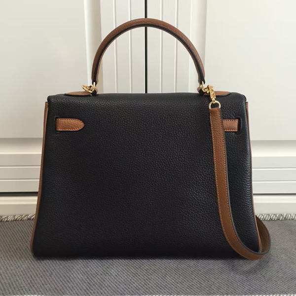 エルメスケリー コピー 28cm HERMES ハンドバッグ トゴ　Ｒ刻印　内縫い