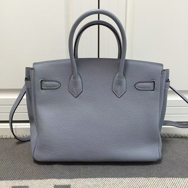 エルメスバーキン コピー 30 HERMES ハンドバッグ ブルーリン ゴールド金具 トゴ Ｑ刻印