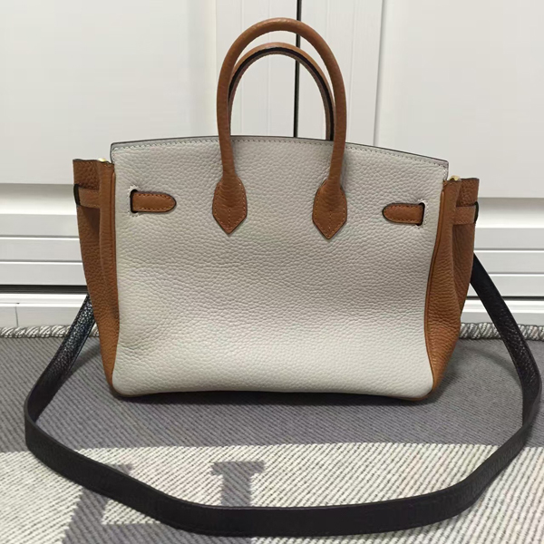 エルメスバーキン コピー 25 HERMES Coffee/Apricot ゴールド金具 HERMES 新品