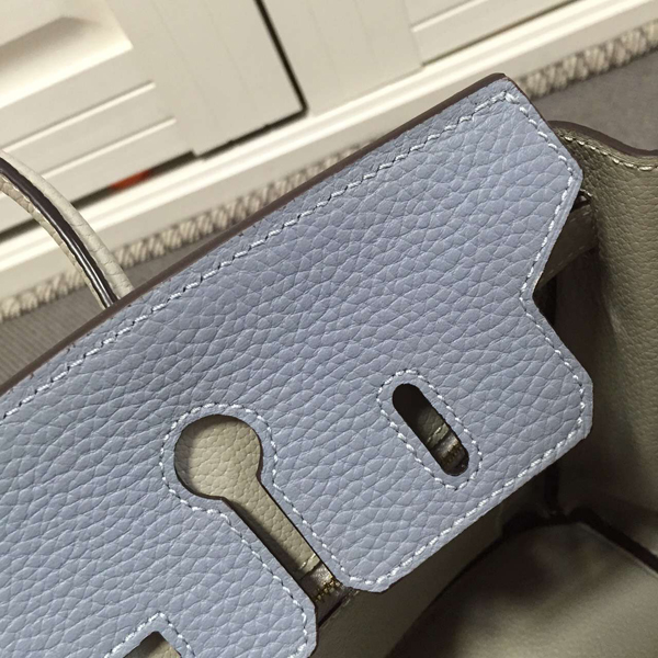 エルメスバーキン コピー 25 HERMES Apricot/Blue ゴールド金具 HERMES 新品