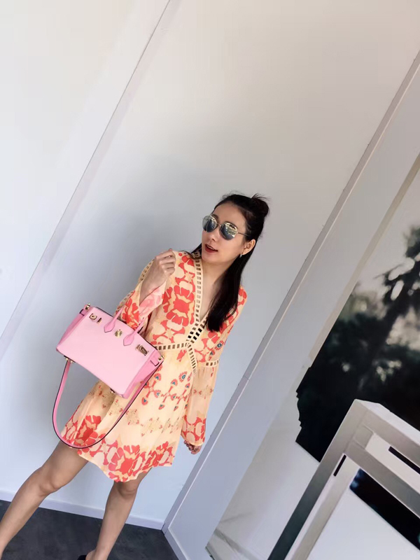 エルメスバーキン コピー 25 HERMES Pink ゴールド金具 HERMES 新品