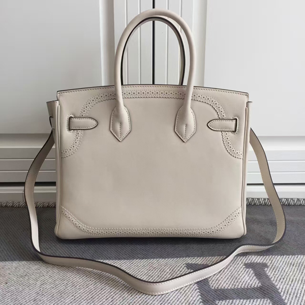HERMES エルメスバーキン コピー 25cm ハンドバッグ ギリーズ Apricot GHILLIES