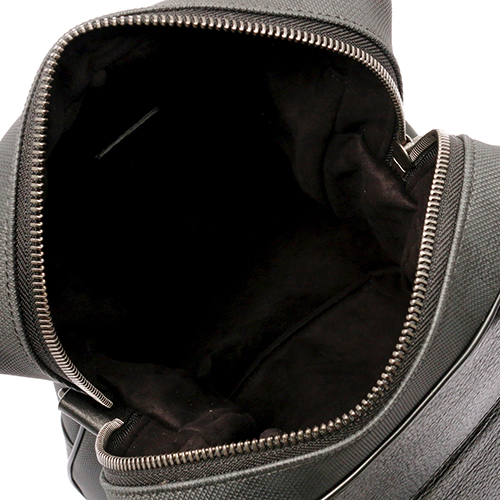 ダンヒル dunhill ショルダーバッグ ディーエイト 【D-8】 グレー＆ブラック L3F161Z