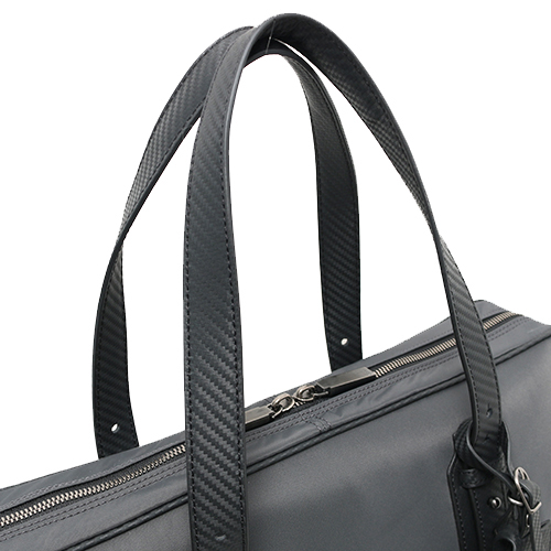 ダンヒル dunhill クラシック スーパーライト ナイロン＆カーフレザー ビジネスバッグ ダークグレー L3N180A