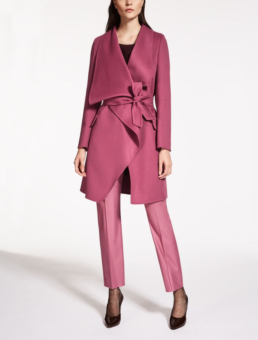 マックスマーラ【Max Mara】国内未入荷★色が素敵な（Fuchsia）コート
