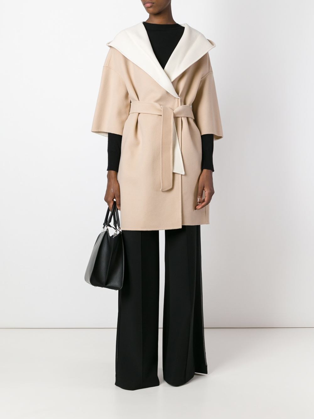 エレガント☆2016-17秋冬マックスマーラ【Max Mara】Salvia ピーコート Camel
