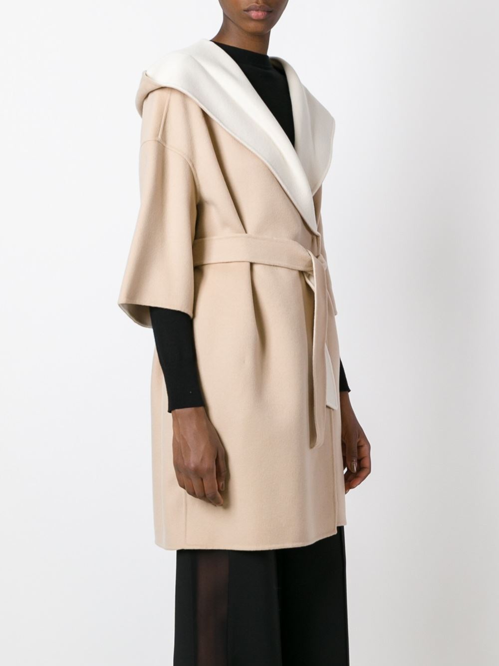 エレガント☆2016-17秋冬マックスマーラ【Max Mara】Salvia ピーコート Camel