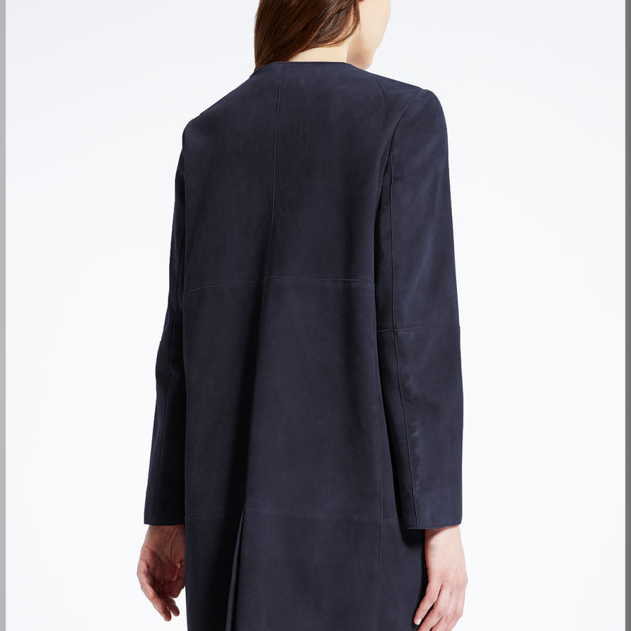 マックスマーラ【Max Mara】2016AW ゴートスエードコート　CAMBIO