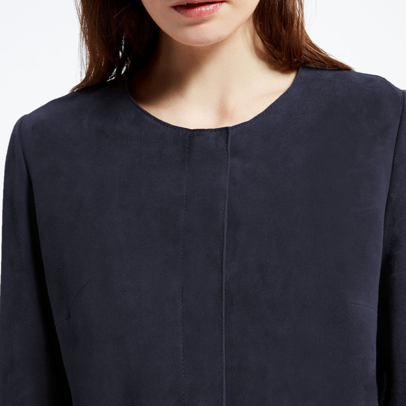 マックスマーラ【Max Mara】2016AW ゴートスエードコート　CAMBIO