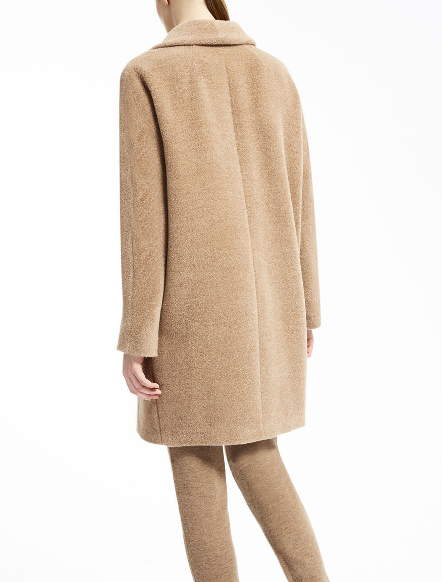 【国内未入荷】マックスマーラ【Max Mara】アルパカ ウールコート（キャメル）