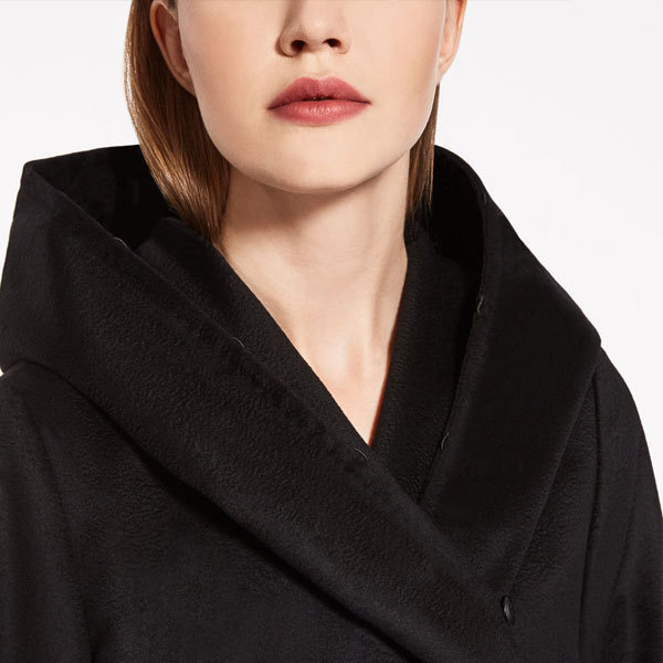 マックスマーラ【Max Mara】MANGO FOXファー ウールコート