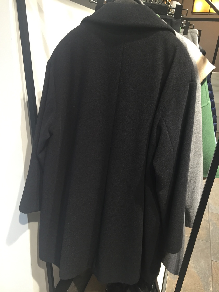★マックスマーラ【Max Mara】studio 現在庫のみアンゴラコートブラック40 AFFARI