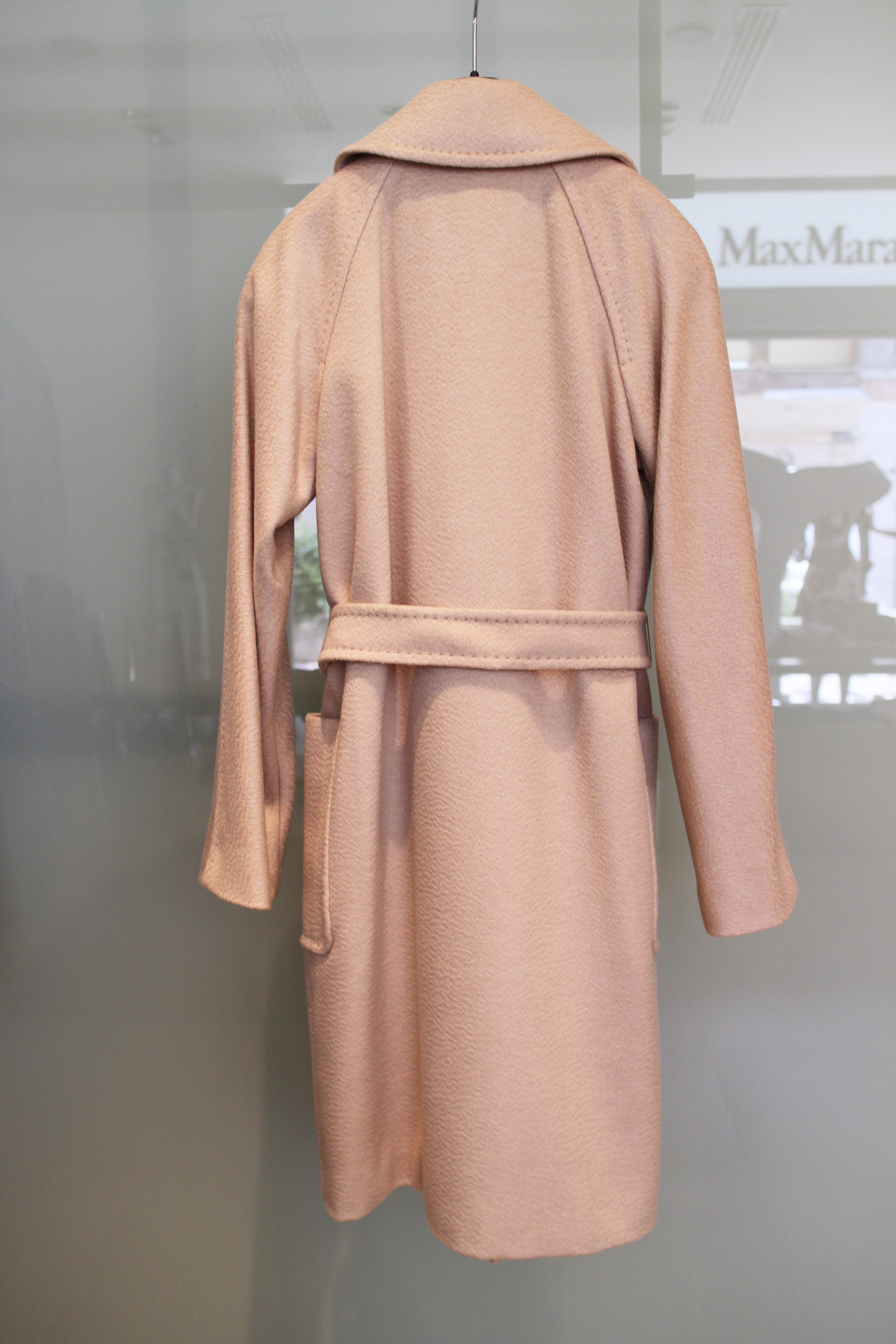 ★LAMPO★マックスマーラ【Max Mara】クラッシックエレガンス!キャメル100%コート