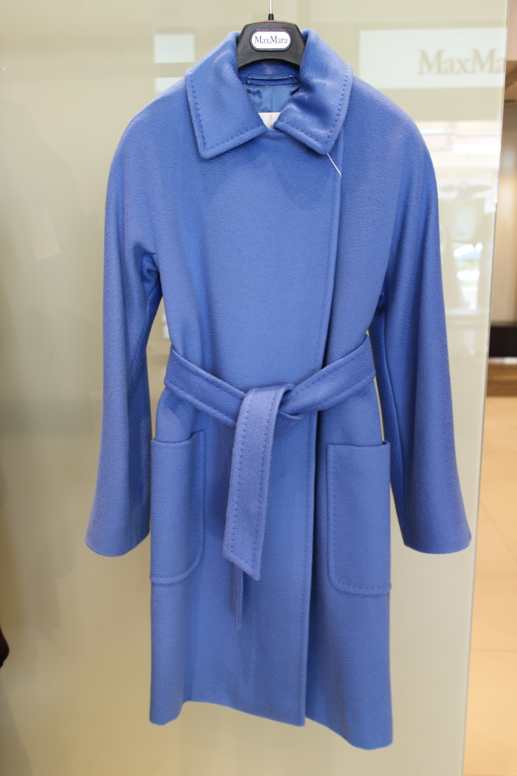 ★LAMPO★マックスマーラ【Max Mara】クラッシックエレガンス!キャメル100%コート