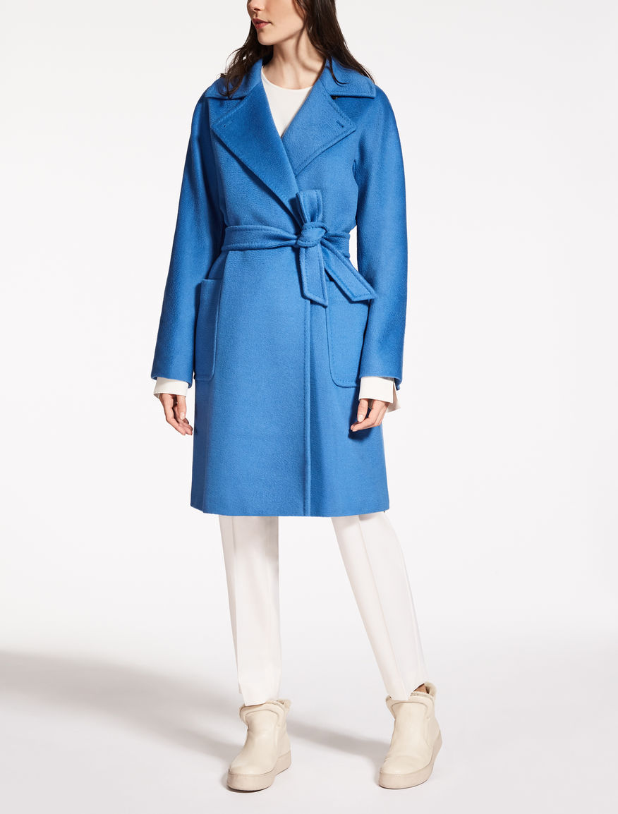 ★LAMPO★マックスマーラ【Max Mara】クラッシックエレガンス!キャメル100%コート