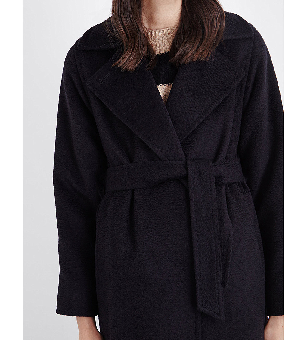 VIP価格マックスマーラ【Max Mara】人気のネイビー◎Manuela camel hair coat