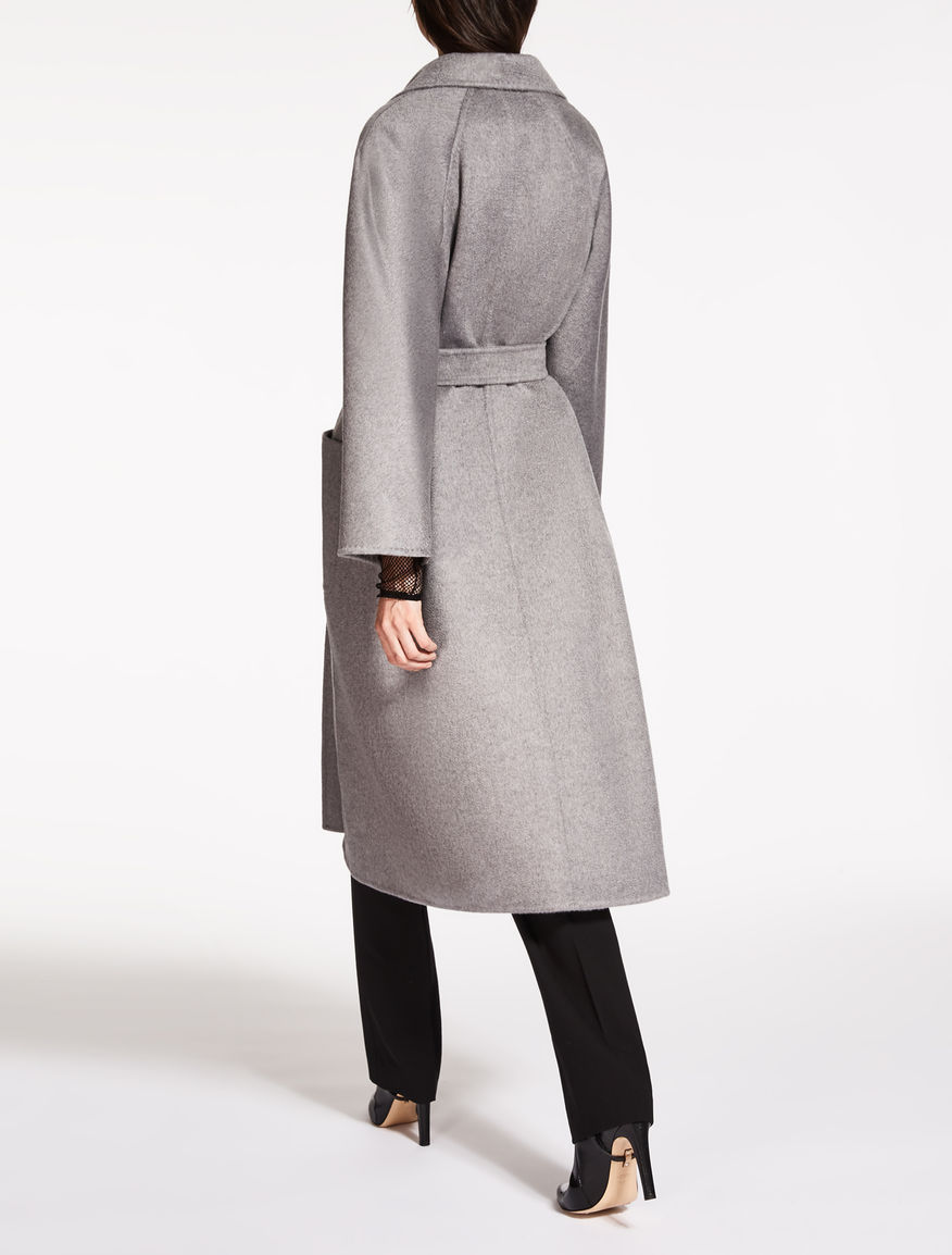 国内発送 マックスマーラ【Max Mara】 LABBRO カシミアコート グレー 送料関税込