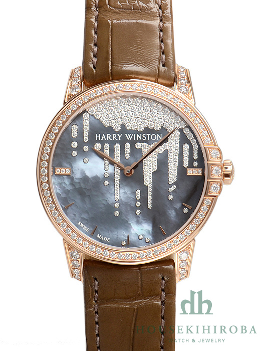 ハリーウィンストンスーパーコピー HARRY WINSTON ミッドナイトダイヤモンド スタラクタイト オートマティック MIDAHM36RR001
