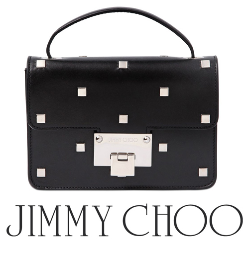 Jimmy Chooジミーチュウ スーパーコピー*新作*REBELスクエアスタッズレザーBAG