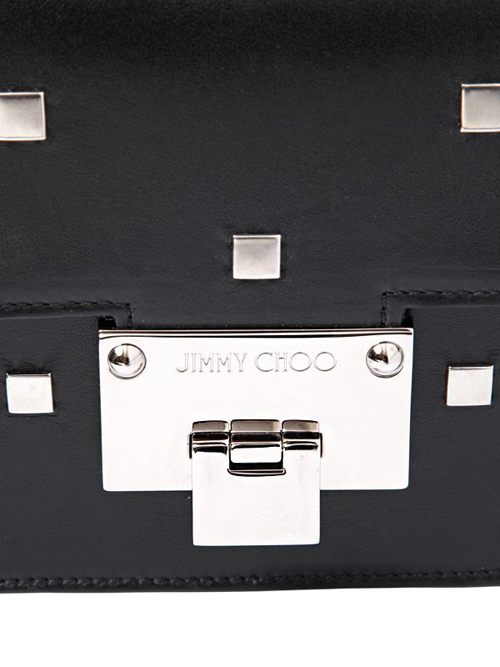 Jimmy Chooジミーチュウ スーパーコピー*新作*REBELスクエアスタッズレザーBAG