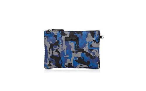 【JIMMY CHOO】ジミーチュウ スーパーコピー Navy Mix カモフラージュトートバッグ