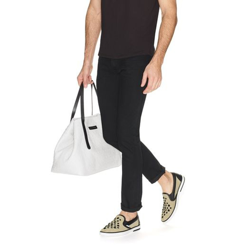 新作★JIMMY CHOO ジミーチュウ スーパーコピー PIMLICO 型押しスタッズトート white