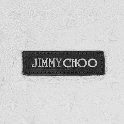 新作★JIMMY CHOO ジミーチュウ スーパーコピー PIMLICO 型押しスタッズトート white