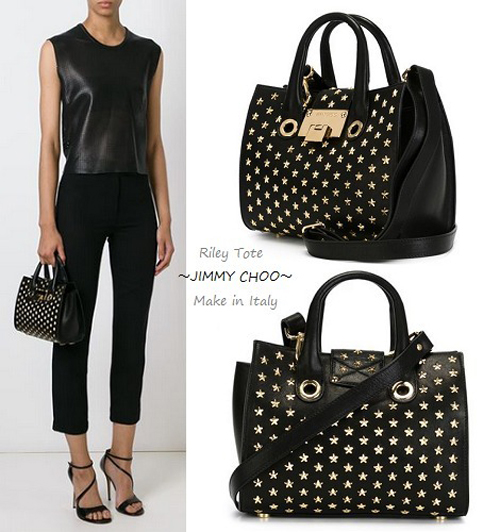 《新作》 JIMMY CHOO ジミーチュウ スーパーコピースタッズトート / 送料関税込
