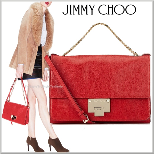2015-16AW★Jimmy Chooジミーチュウ スーパーコピー チェーン ショルダー ハンドバッグ REBEL