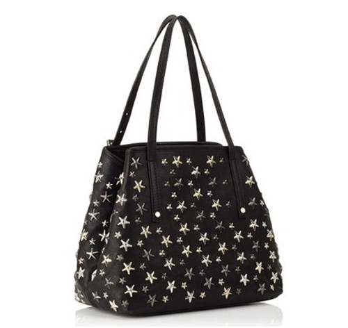JIMMY CHOO ジミーチュウ スーパーコピー スタッズ付 レザートート SASHA S