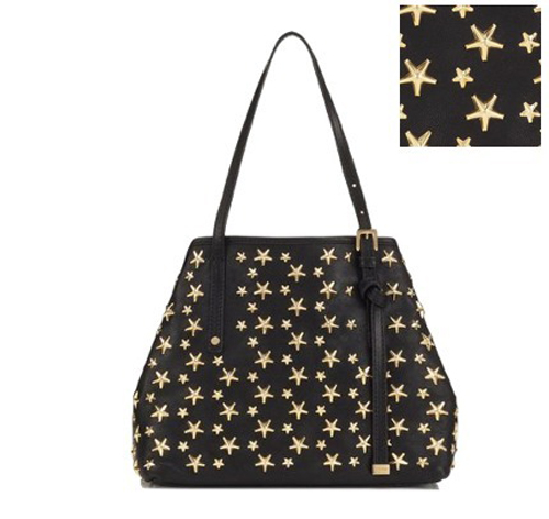 JIMMY CHOO ジミーチュウ スーパーコピー スタッズ付 レザートート SASHA S
