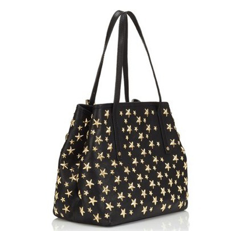 JIMMY CHOO ジミーチュウ スーパーコピー スタッズ付 レザートート SASHA S