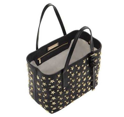 JIMMY CHOO ジミーチュウ スーパーコピー スタッズ付 レザートート SASHA S