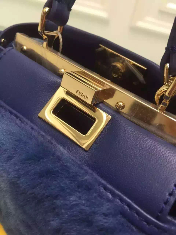 2015秋冬最新作 FE541 フェンディ スーパーコピー FENDI MOUTON MICRO PEEKABOO 8M0355_5AY_F065H