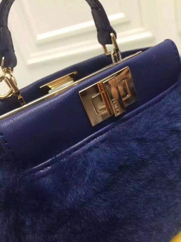 2015秋冬最新作 FE541 フェンディ スーパーコピー FENDI MOUTON MICRO PEEKABOO 8M0355_5AY_F065H