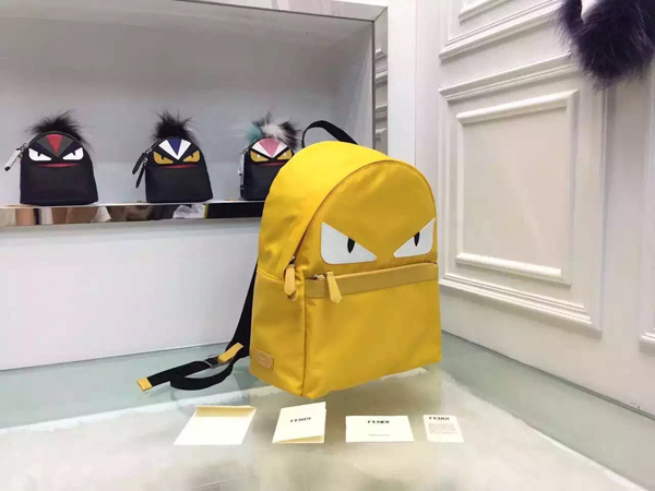 2015秋冬最新作 FENDI フェンディ スーパーコピー BAGBUGS　ナイロンリュックサッ